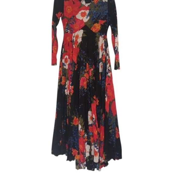 Free People First Kiss Long Sleeve Floral Maxi Dress - Picture 3 of 16